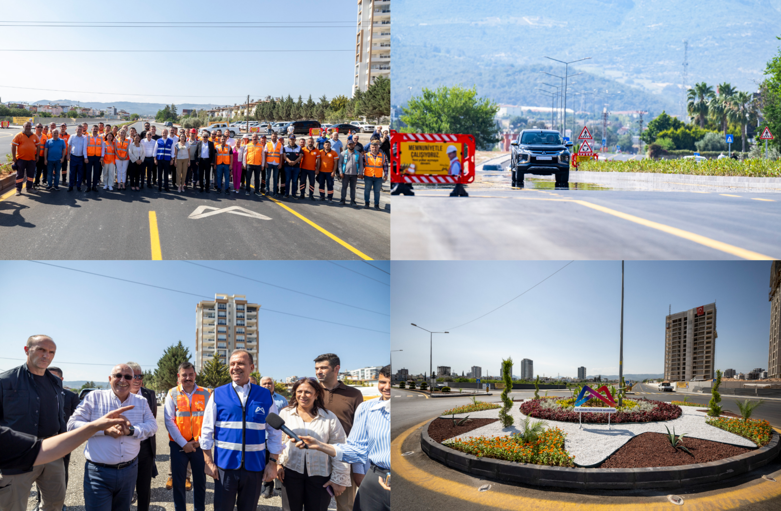 MERSİN BÜYÜKŞEHİR’İN, ‘38. CADDE YENİ YOL AÇMA PROJESİ’ TAMAMLANDI