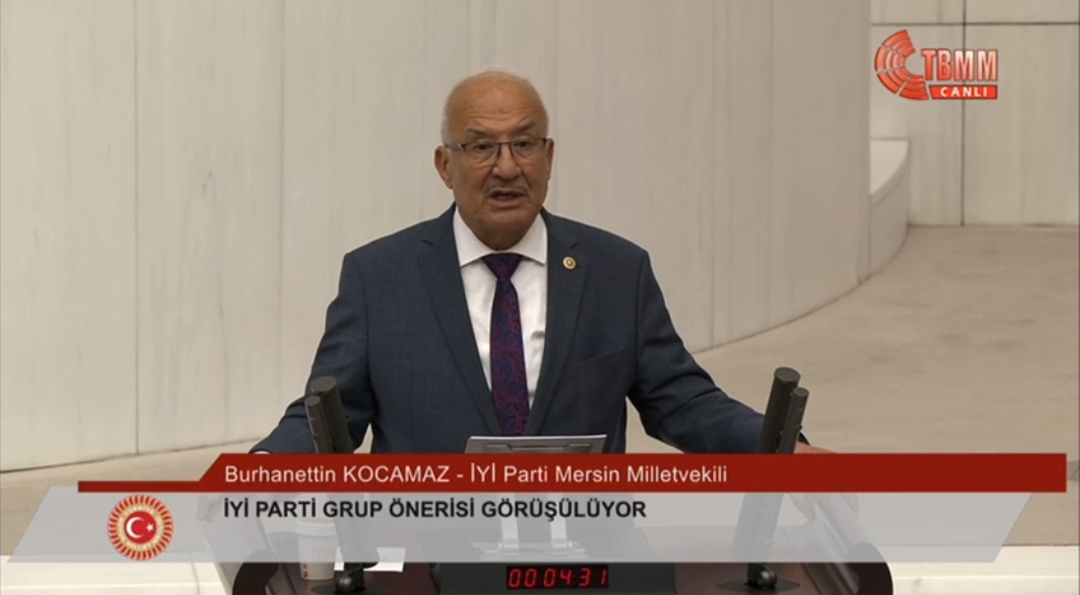 İYİ PARTİ MERSİN MİLLETVEKİLİ BURHANETTİN KOCAMAZ AVRUPA ÜLKELERİNDEN VİZE ALMAK İMKANSIZ HALE GELMİŞTİR