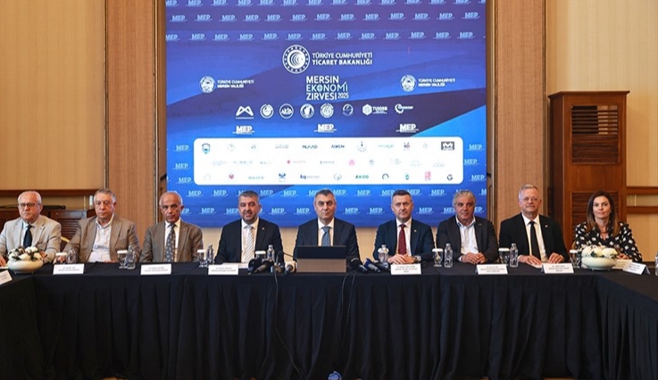 MERSİN'DE 12 HAZİRAN'DA TİCARET BAKANLIĞI HİMAYESİNDE EKONOMİ ZİRVESİ DÜZENLENECEK