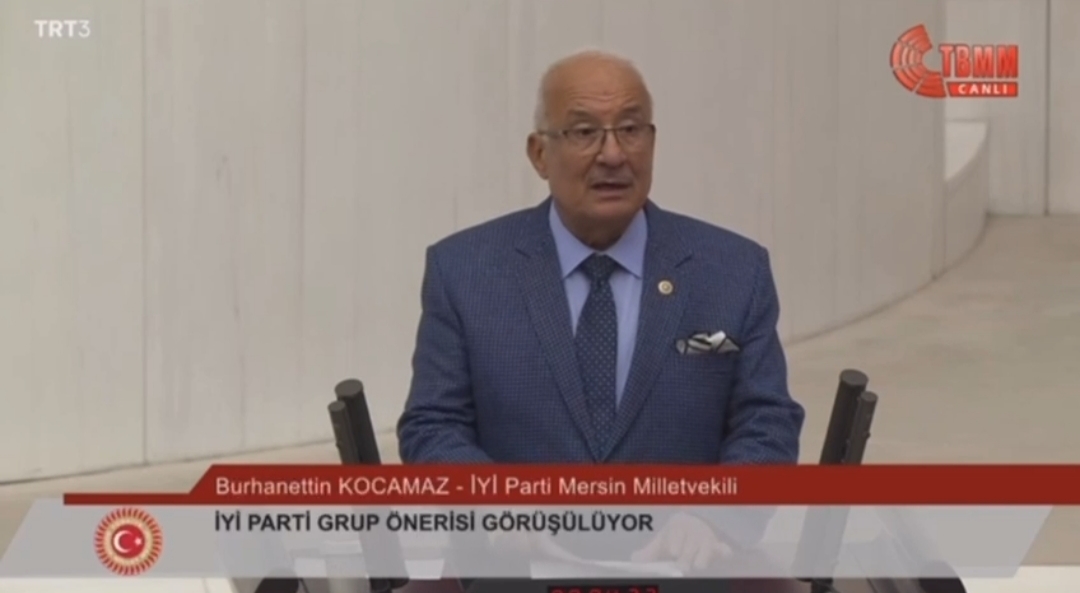 İYİ PARTİ MERSİN MİLLETVEKİLİ BURHANETTİN KOCAMAZ ASIRLIK ZEYTİN AĞAÇLARI ACIMASIZCA KESİLMEKTEDİR