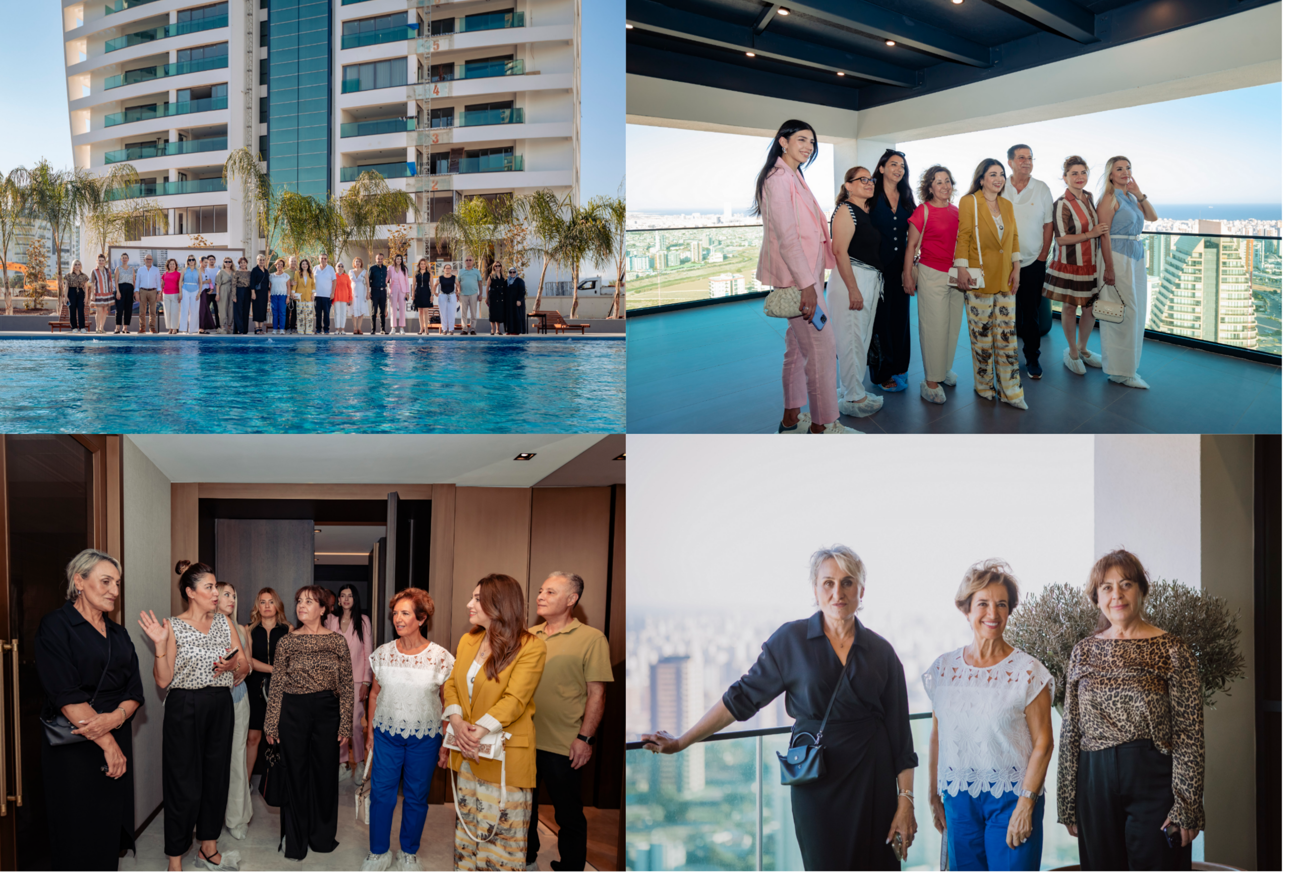 GİŞKAD ÜYELERİ MERSİN'İN YENİ PRESTİJ PROJESİ NARİSSA MEFA' DA BULUŞTU 