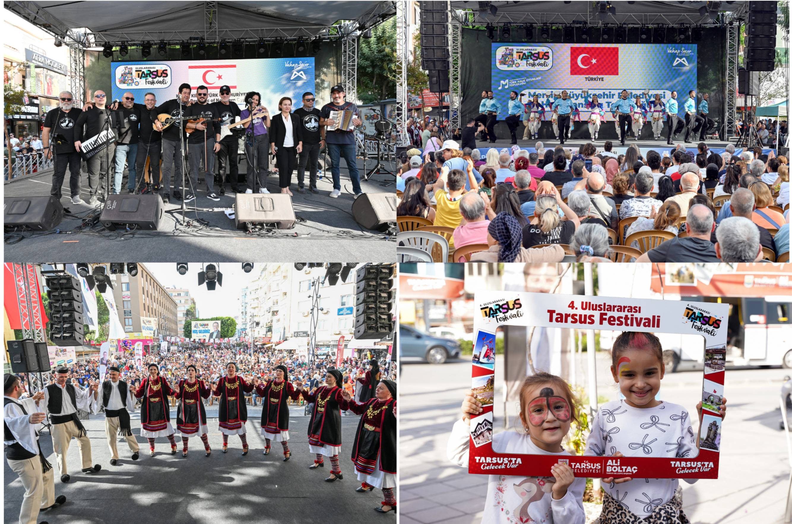    4. ULUSLARARASI TARSUS FESTİVALİ RENLİ GÖRÜNTÜLERLE TAMAMLANDI