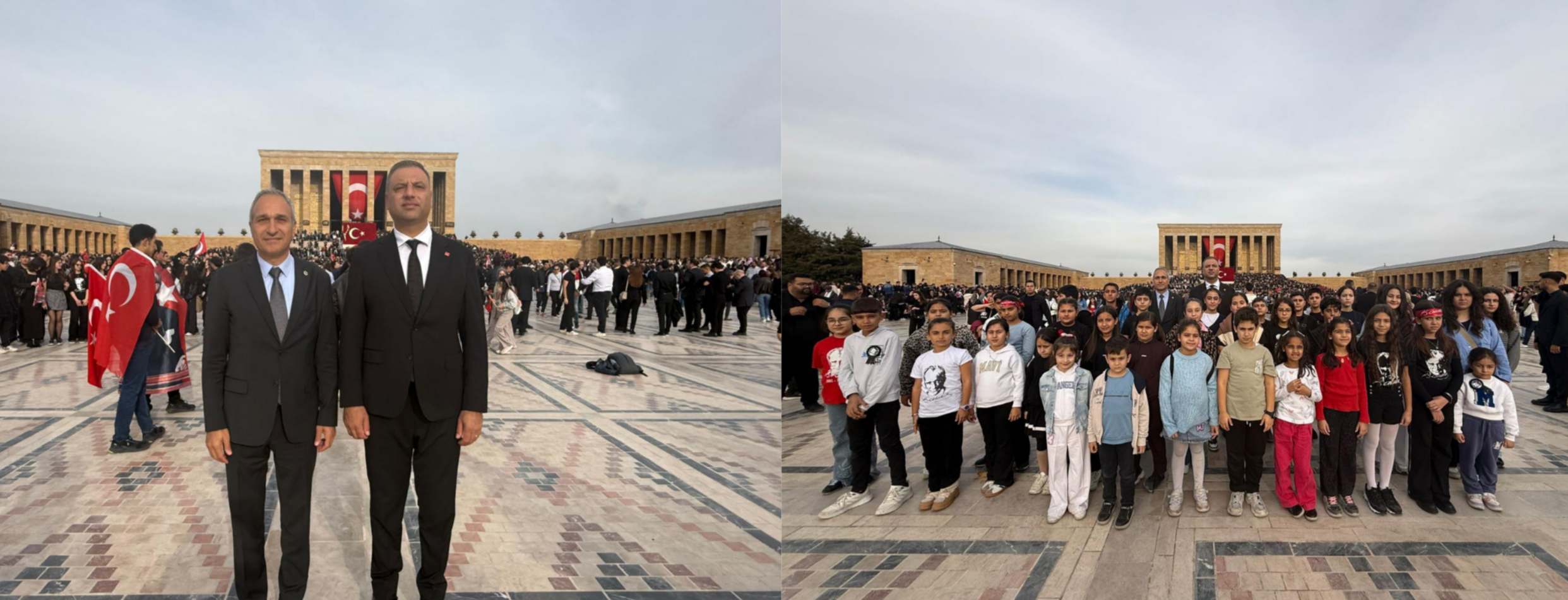 TARSUS’TAN ANKARA’YA DUYGU DOLU ZİYARET: KÖY ÇOCUKLARI ATAMIZIN HUZURUNDA