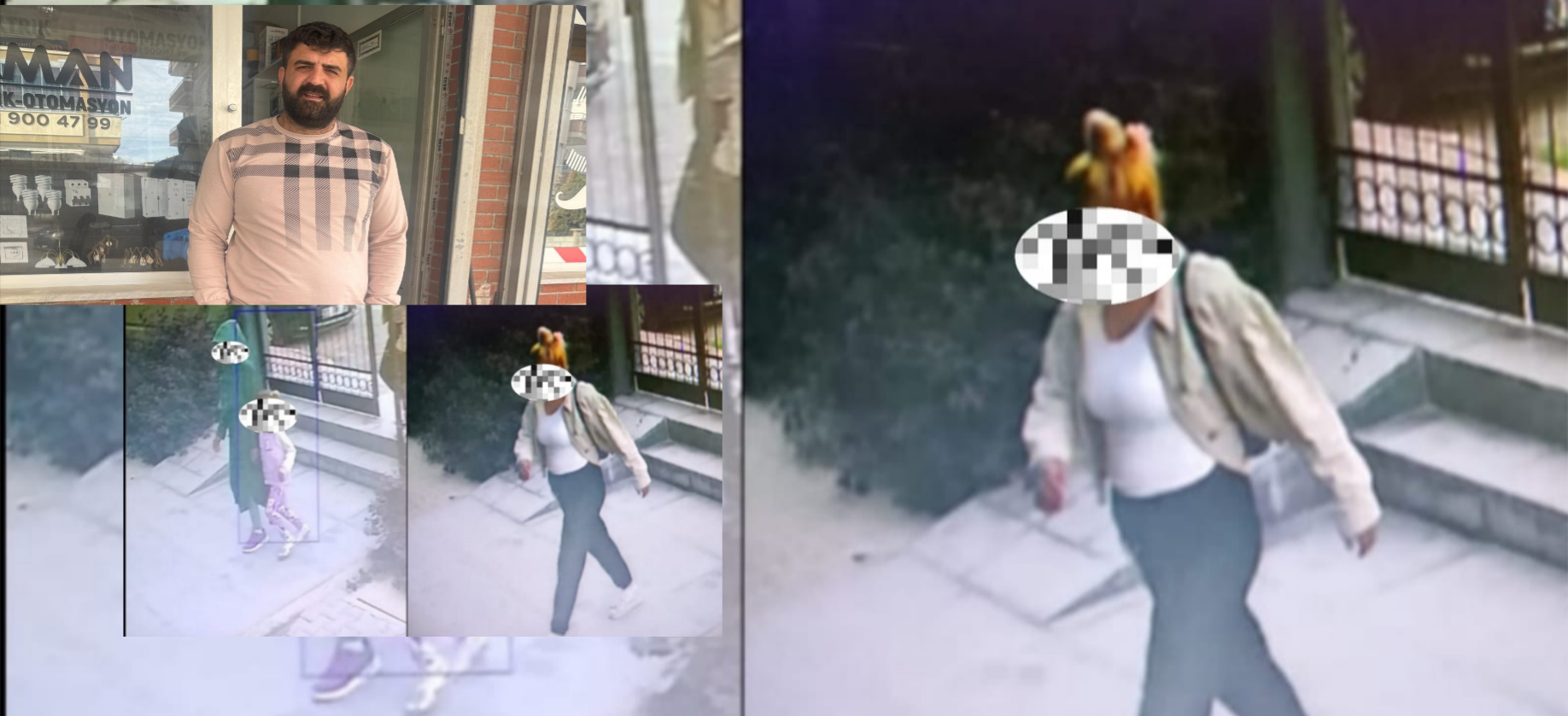 EVE GİREN HIRSIZLAR GÜVENLİK KAMERASINA YAKALANDILAR