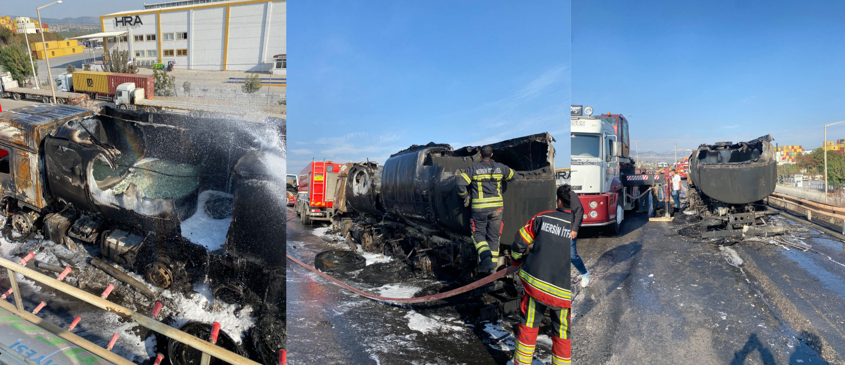 BENZİN YÜKLÜ TANKERD FACİA EŞİĞİNDEN DÖNÜLDÜ