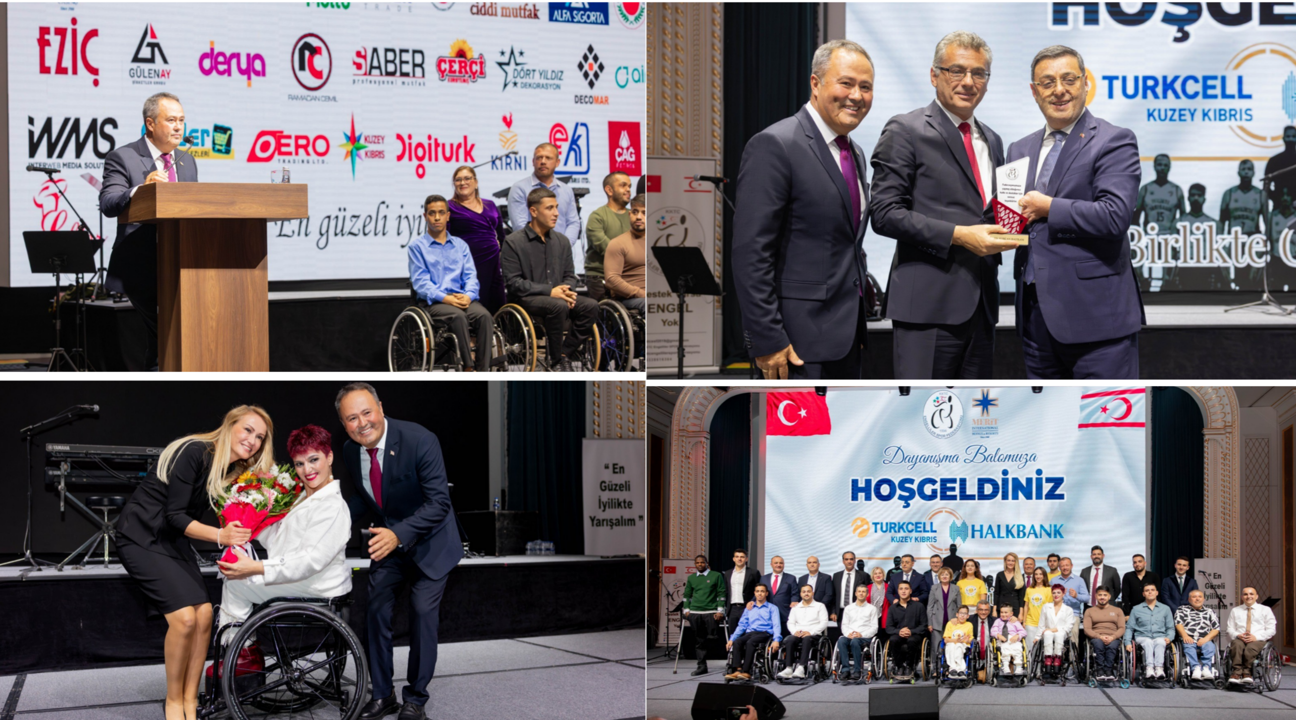 ENGELLİLER SPOR FEDERASYONU DAYANIŞMA GECESİ YOĞUN KATILIMLA GERÇEKLEŞTİ 