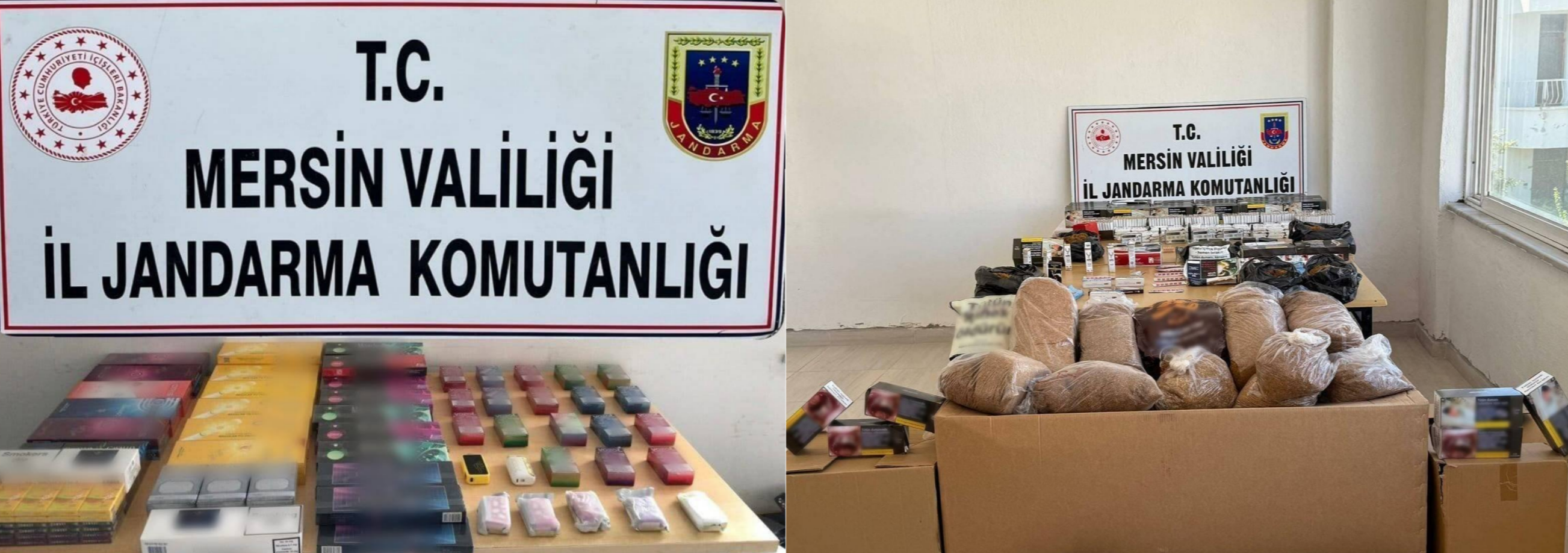 MERSİN JANDARMASI KAÇAKÇILARA GÖZ AÇTIRMIYOR