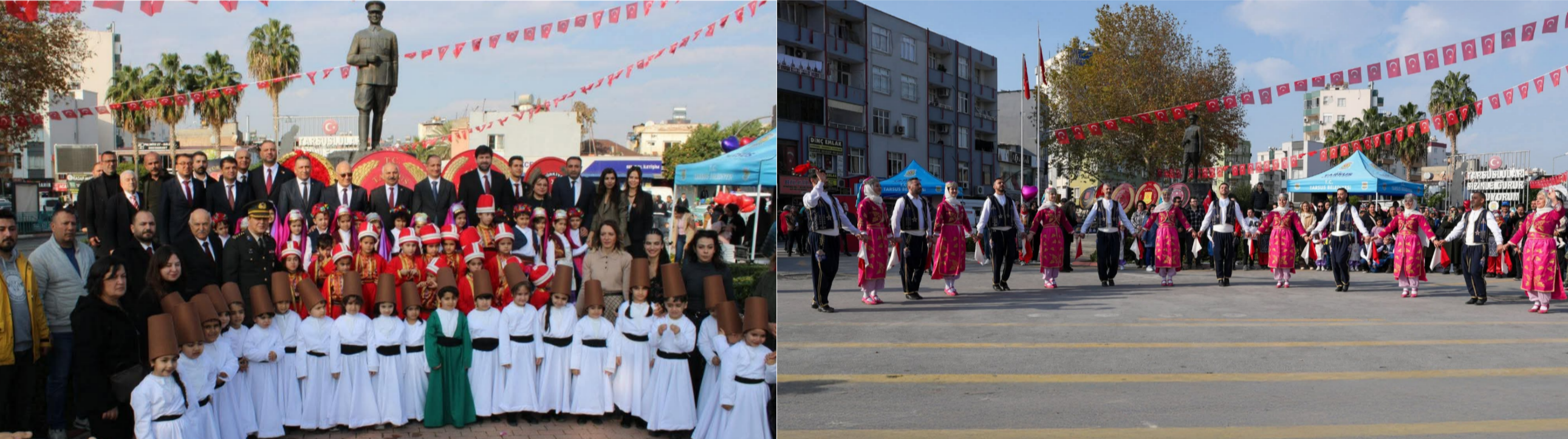 TARSUS'UN DÜŞMAN İŞGALİNDEN KURTULUŞUNUN 104'ÜNCÜ YILI COŞKUYLA KUTLANDI