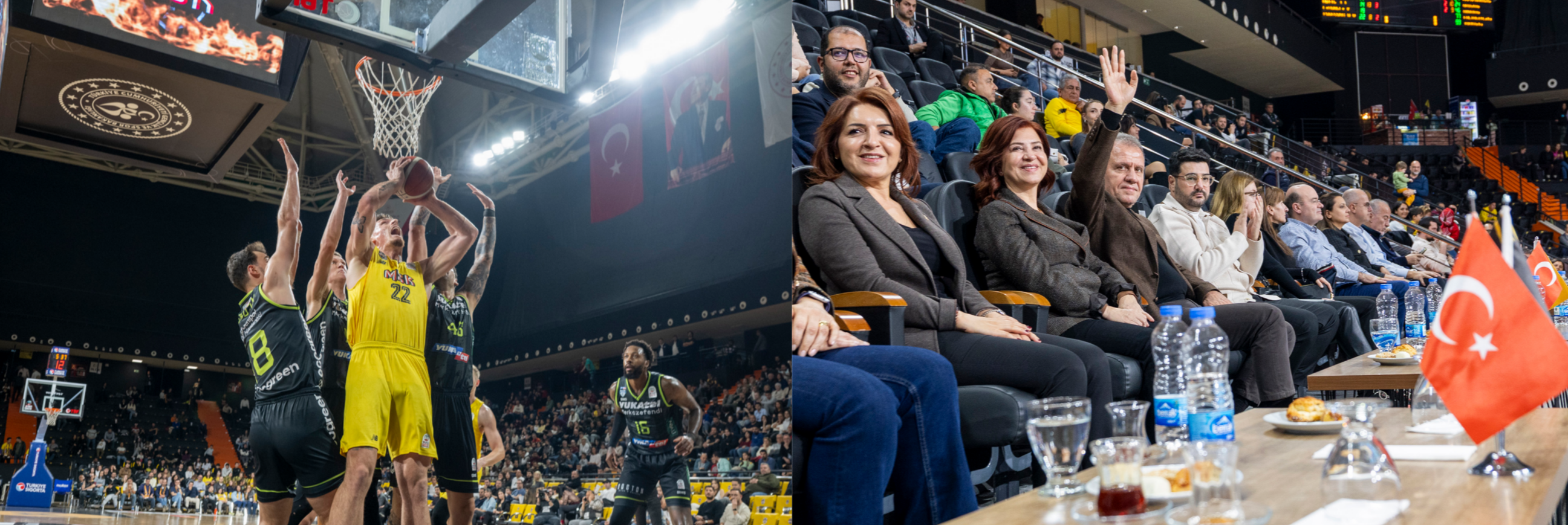 MSK, 13. HAFTAYI 110-92 SKORLA GALİP KAPATTI MSK CARLES DURAN ORTEGA İLE İLK MAÇINDA FARKLI KAZANDI