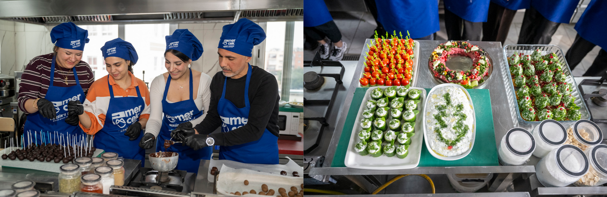 HALKKENT MERCEK’TE YENİ YIL COŞKUSU RENKLİ ATÖLYELERLE YAŞANDI