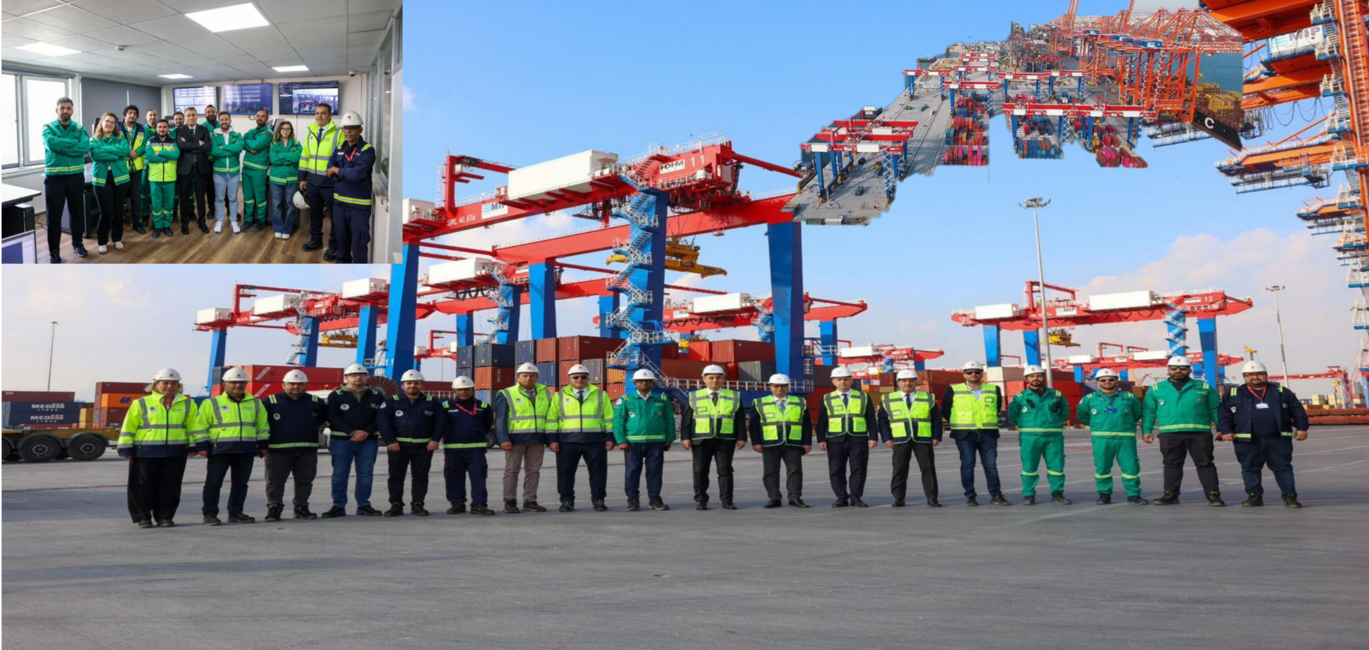 MERSİN VALİSİ ATİLLA TOROS, MERSİN ULUSLARARASI LİMANI’NDA İNCELEMELERDE BULUNDU