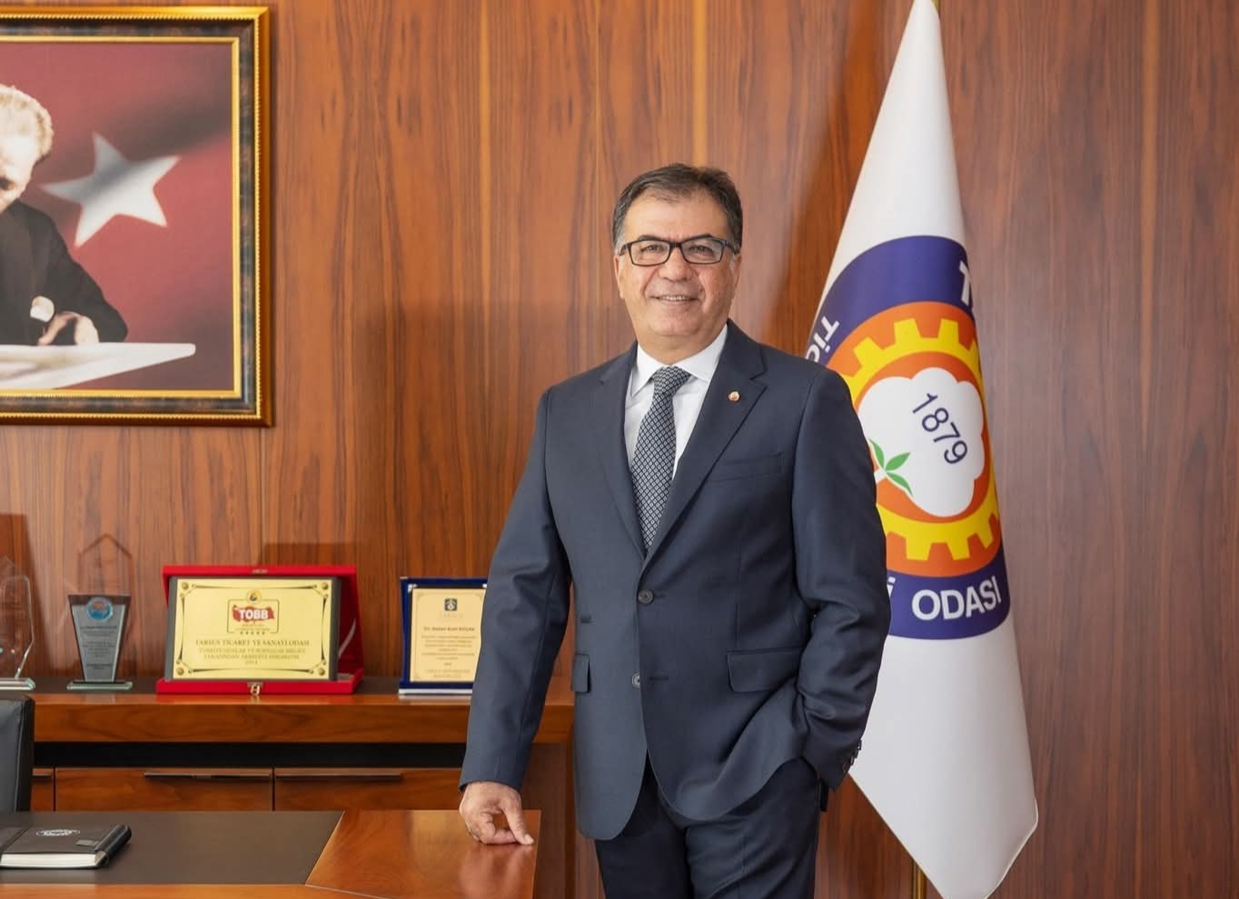 TARSUS TİCARET VE SANAYİ ODASI YÖNETİM KURULU BAŞKANI H. RUHİ KOÇAK’IN 2026 YENİ YIL MESAJI 