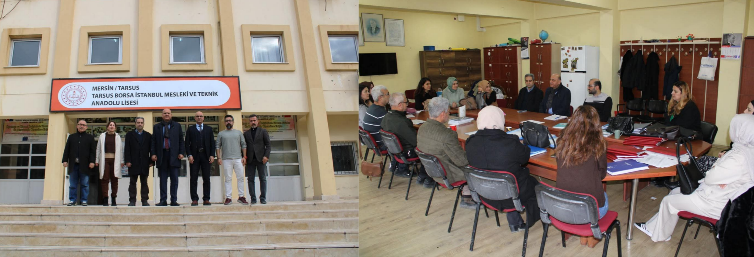 TARSUS MİLLİ EĞİTİM MÜDÜRÜ MUSTAFA ANTEPLİOĞLU'NDAN OKULLARA DENETİM