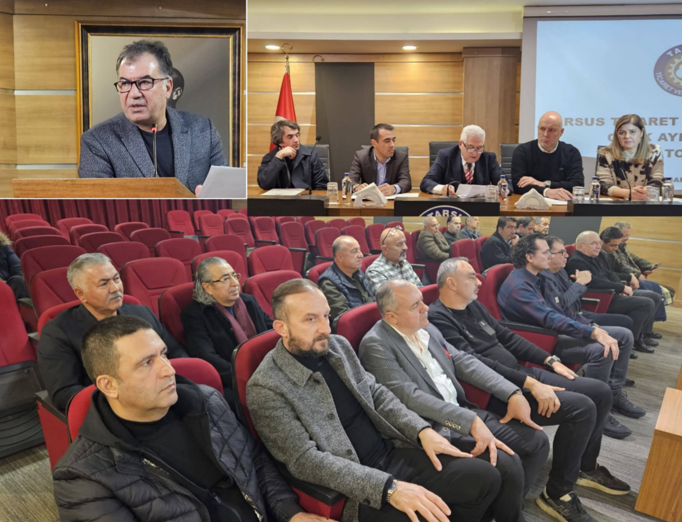 TARSUS TİCARET VE SAYİ ODASI OCAK AYI MECLİS TOPLANTISINI YAPTI