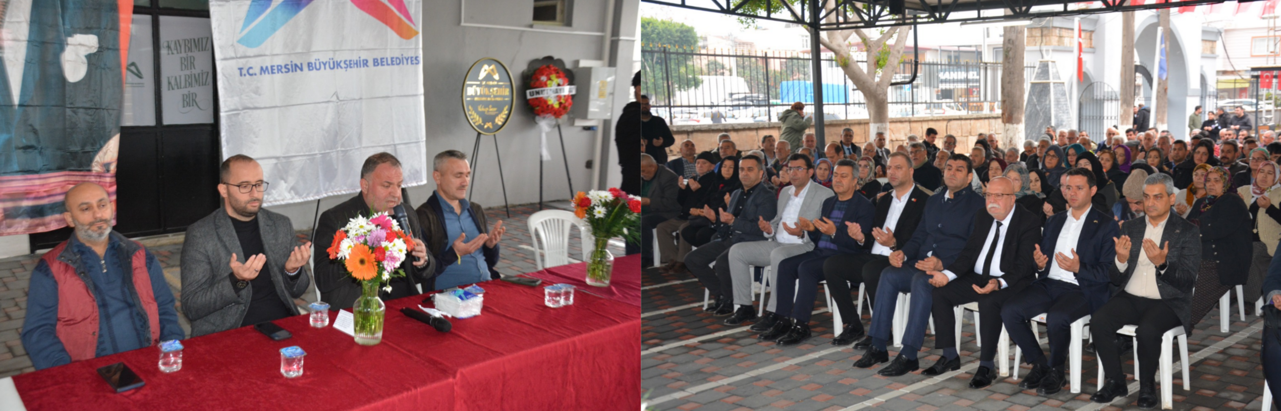 6 ŞUBAT DEPREMLERİNDE HAYATINI KAYBEDEN YURTTAŞLAR TARSUS’TA DUALARLA ANILDI