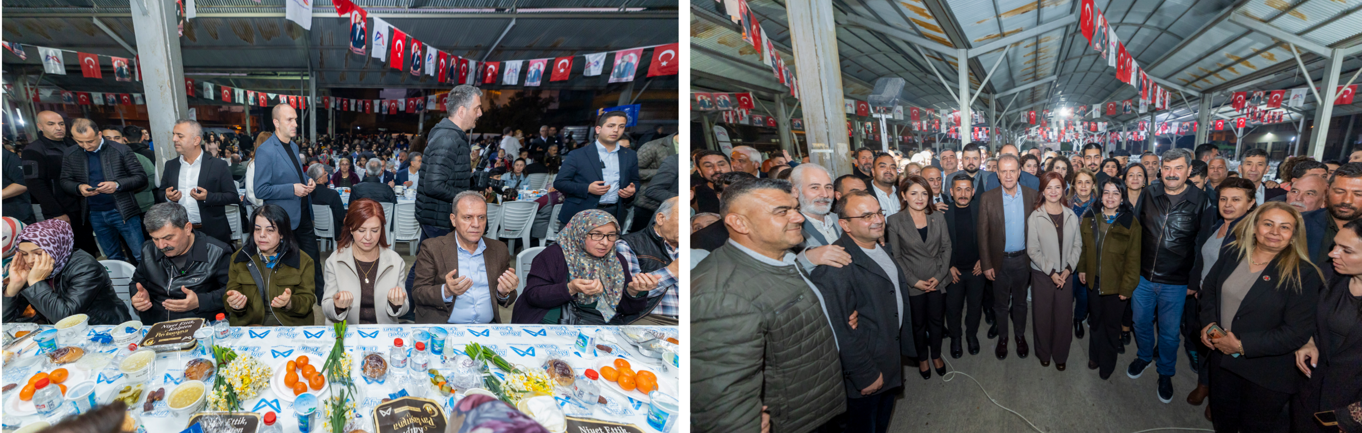 BAŞKAN SEÇER VE MERAL SEÇER TOROSLAR’DA BİNLERCE KİŞİYLE İFTAR SOFRASINDA BULUŞTU