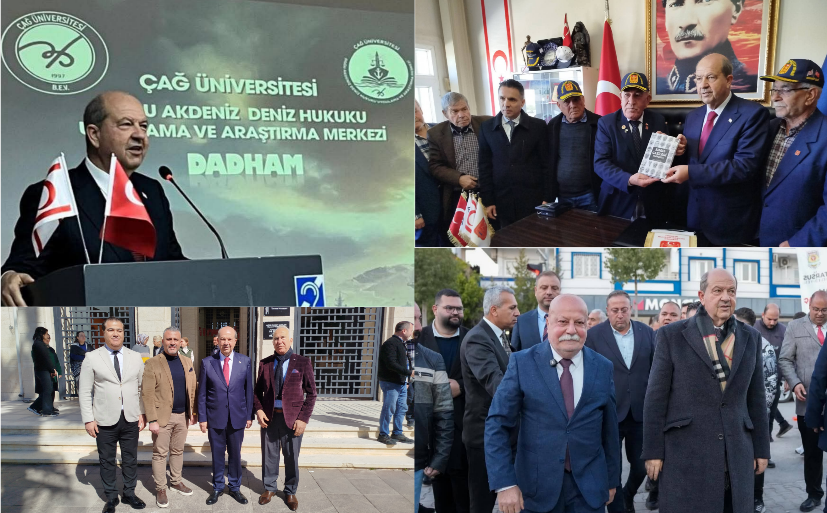 DOĞU AKDENİZ VE KIBRIS KONFERANSI TARSUS’TA ÇAĞ ÜNİVERSİTESİ’NDE GERÇEKLEŞTİRİLDİ