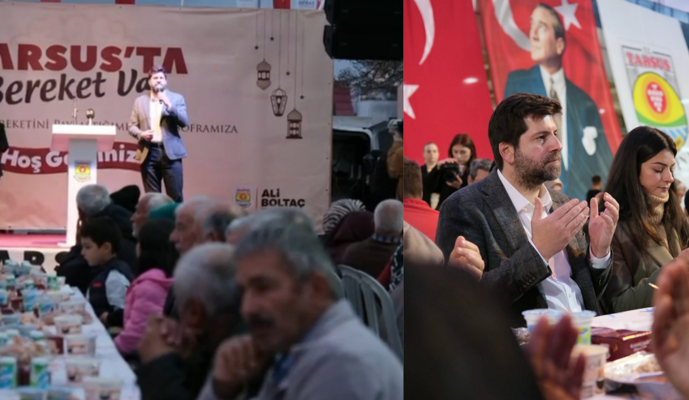 SON İFTAR PROGRAMINDA BAŞKAN BOLTAÇ’DAN BİRLİK BERABERLİK MESAJI