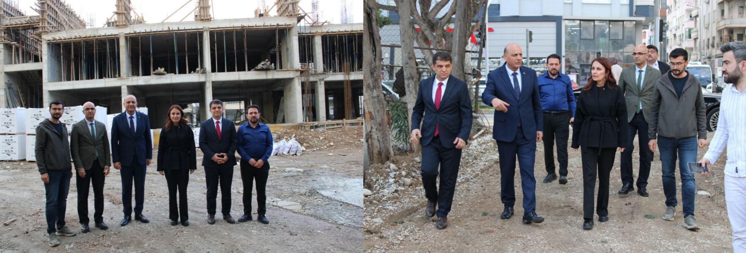 TARSUS’TA EĞİTİM YATIRIMLARI SÜRÜYOR AK PARTİLİ VEKİL HAVVA SİBEL SÖYLEMEZ İNŞAAT SAHASINDA İNCELEMEDE BULUNDU