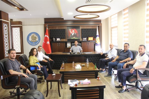 MERSİN TMO BAŞMÜDÜRÜ HALİL TÜRKMEN ‘DEN BORSAYA ZİYARET