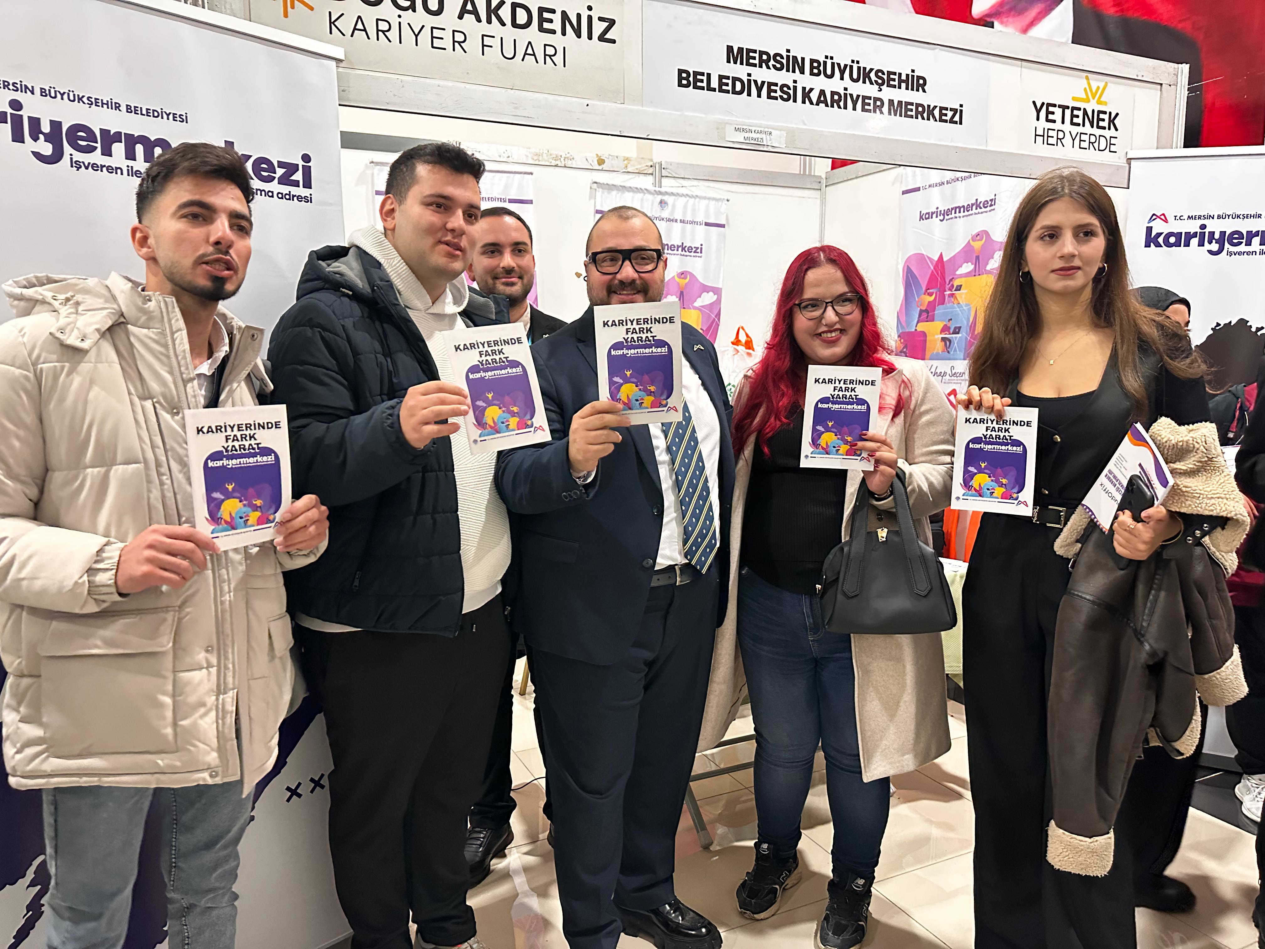 KARİYER MERKEZİ, DOĞU AKDENİZ FUARI’NDA YERİNİ ALDI