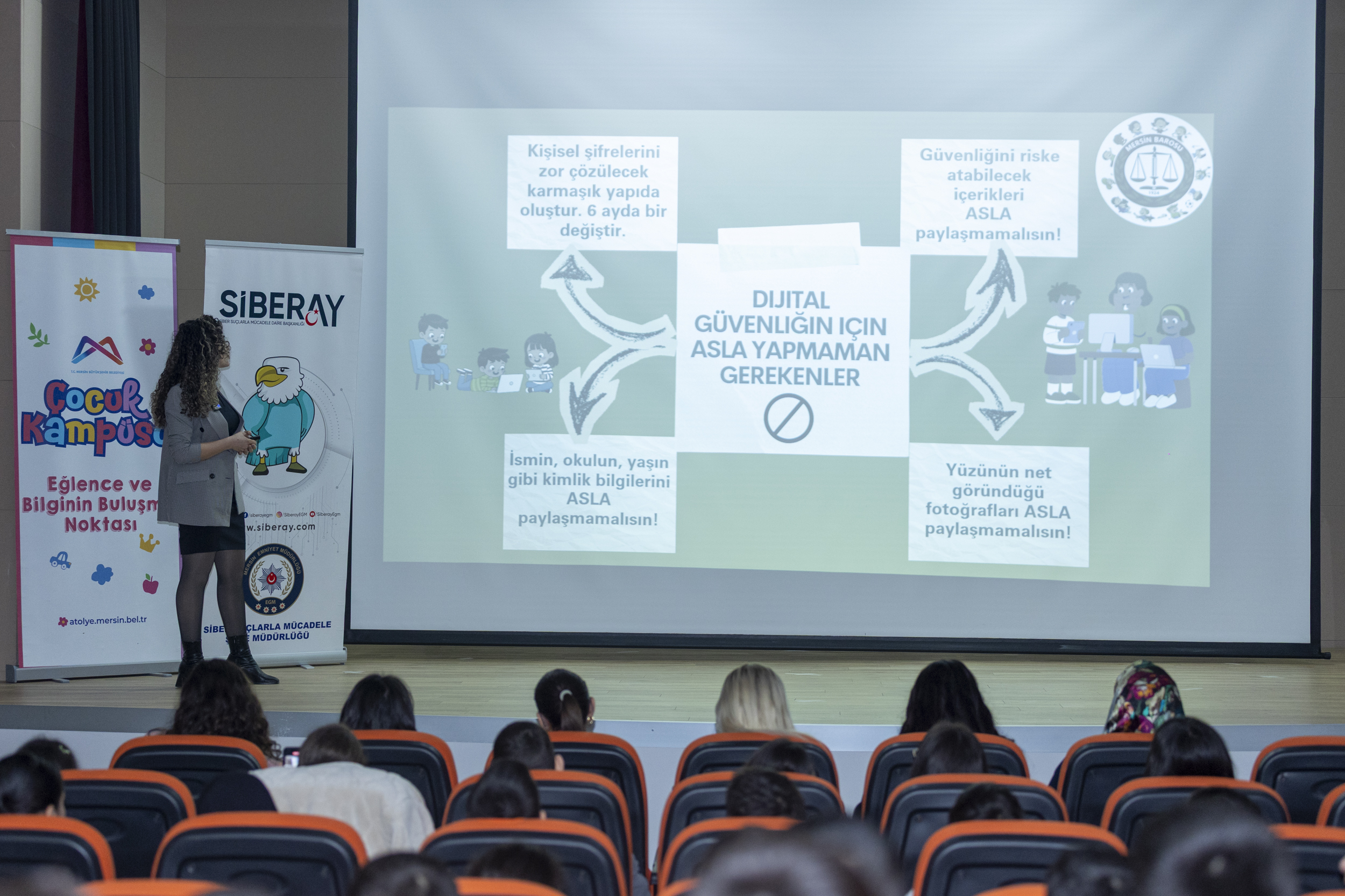 ÇOCUKLARA ‘SİBER GÜVENLİK’ EĞİTİMİ…