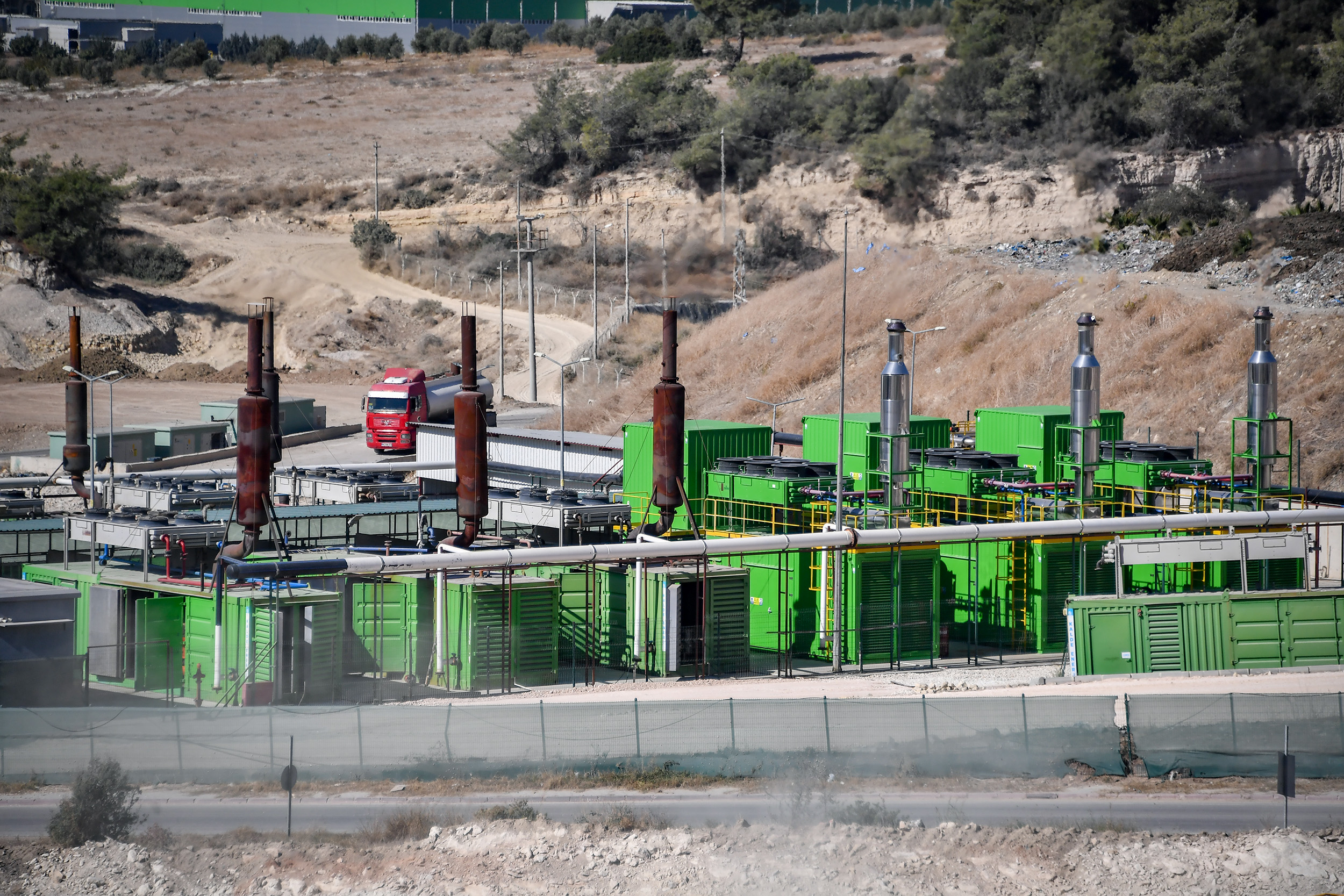 MERSİN BÜYÜKŞEHİR METAN GAZI DEPOLAMA BALONU KURDU