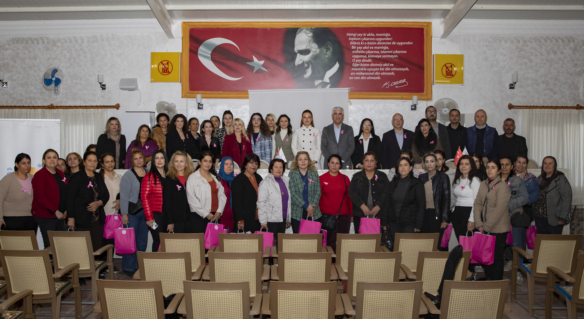 MERSİN KENT KONSEYİ’NDEN ‘MEME KANSERİNDE ERKEN TEŞHİS’ EĞİTİMİ