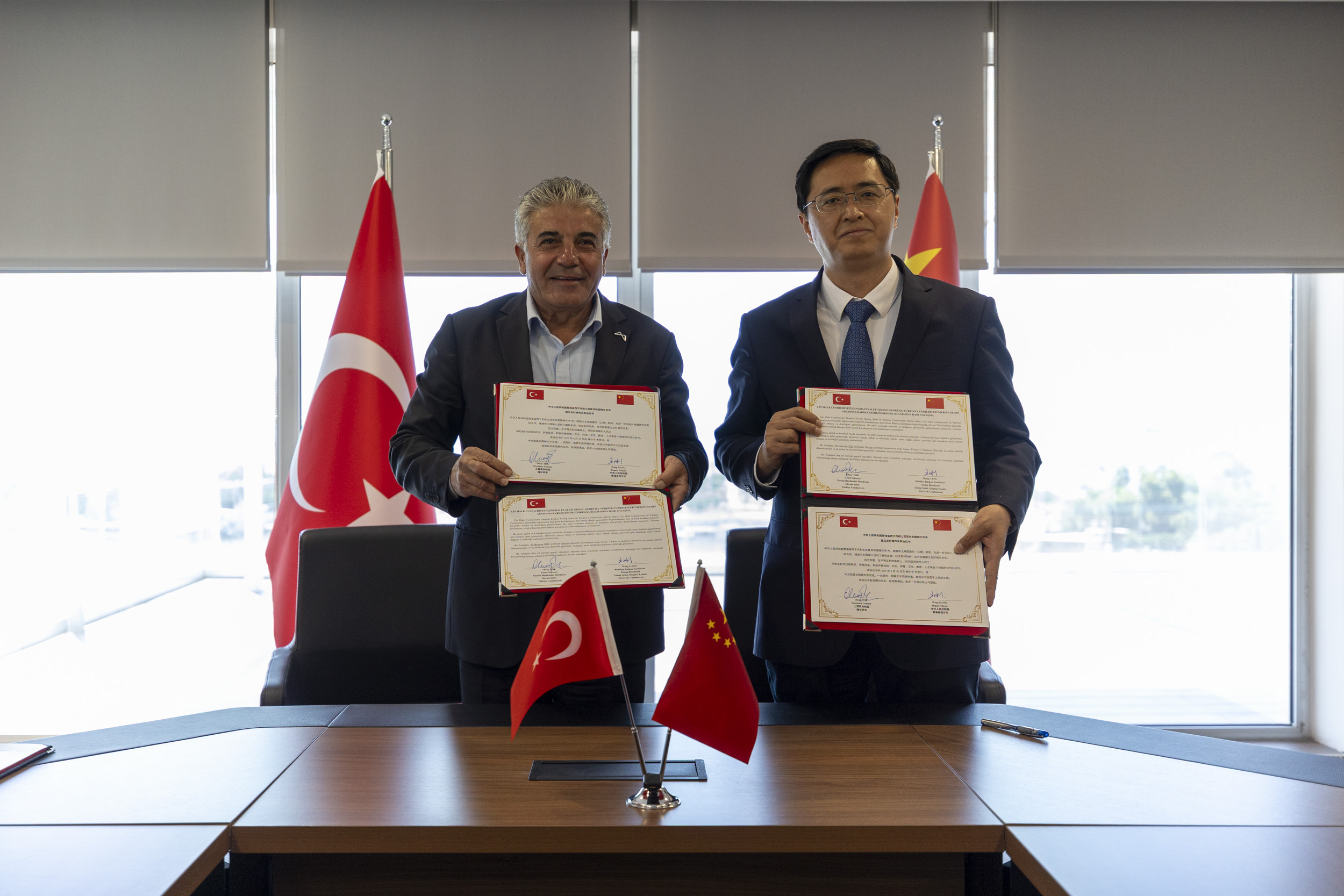 MERSİN İLE ÇİN’İN XINING KENTİ ARASINDA ‘KARDEŞ ŞEHİR PROTOKOLÜ’ İMZALANDI