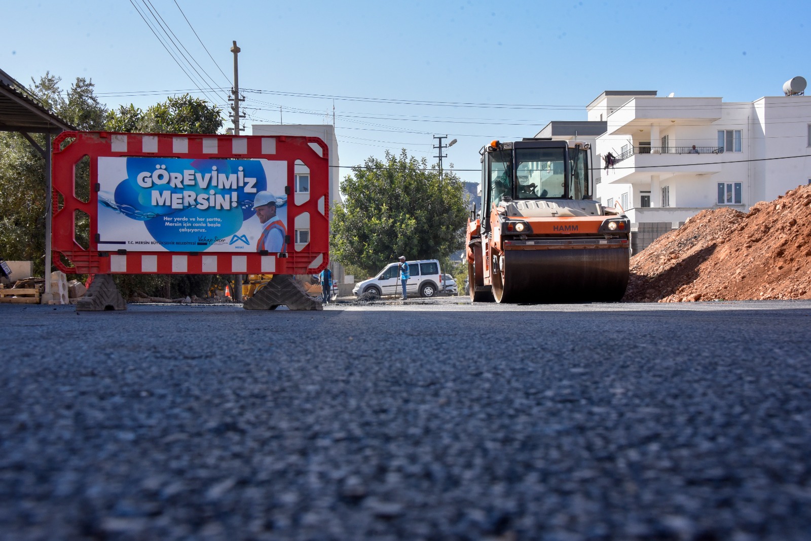MESKİ, SAYAĞZI MAHALLESİ’NDE HEM ALTYAPIYI HEM DE ÜSTYAPIYI MODERN HALE GETİRDİ