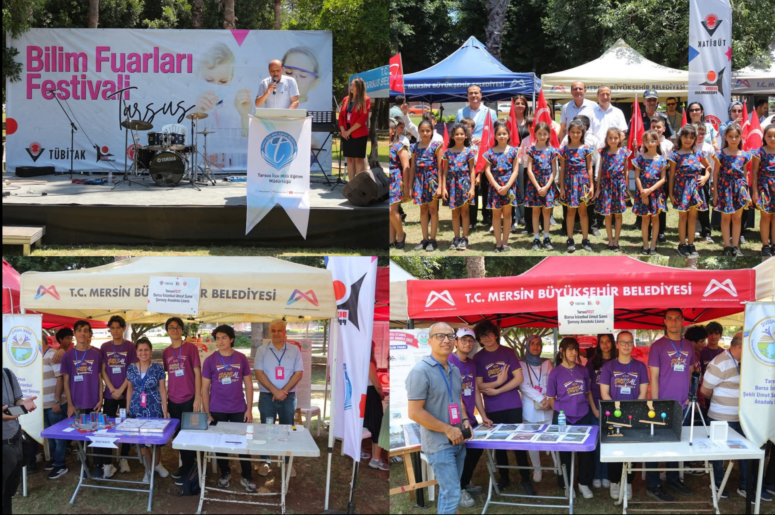 TARSUS TÜBİTAK BİLİM FUARI FESTİVALİ BAŞLADI