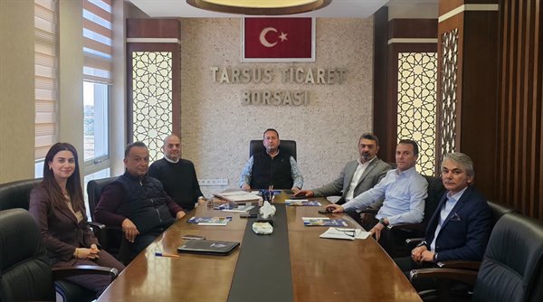 TARSUS TİCARET BORSASI’NDA GÜNDEM: SU, TARIM VE EKONOMİK DAYANIKLILIK