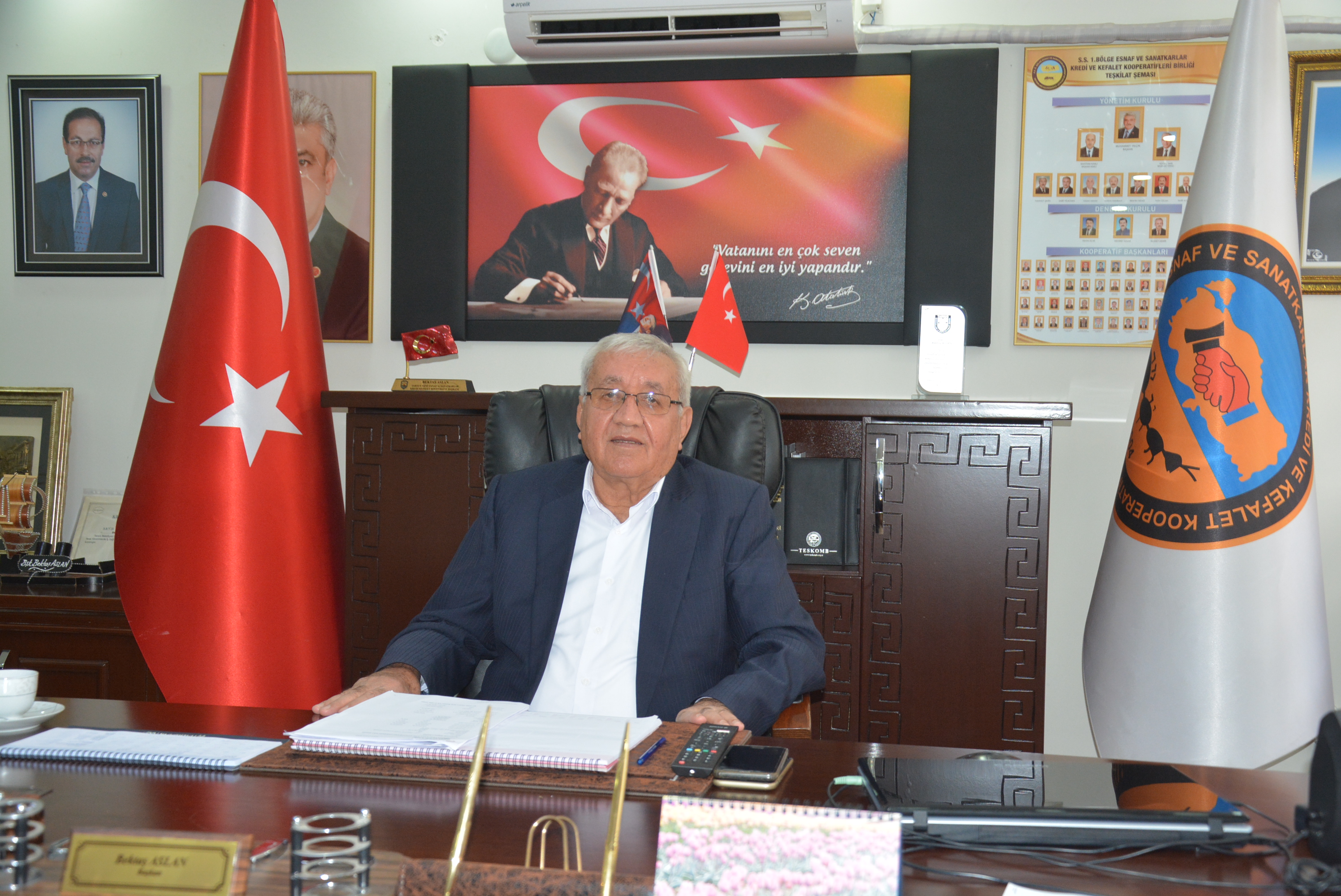 BAŞKAN BEKTAŞ ASLAN: “ÇOK AMAÇLI HİZMET BİNASI YAPMAYI HEDEFLİYORUZ”