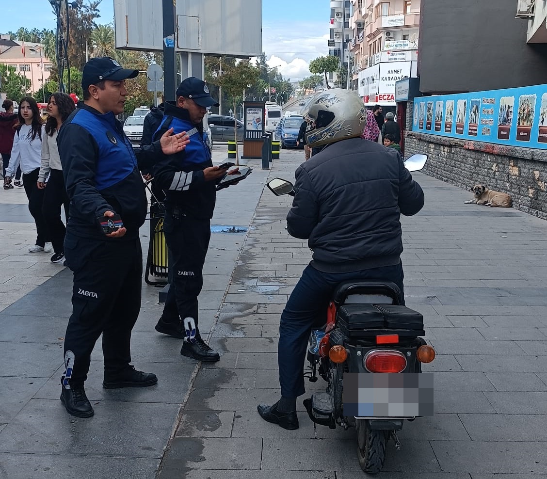 TARSUS YARENLİK ALANI’NDA BÜYÜKŞEHİR ZABITASINDAN UYGULAMA